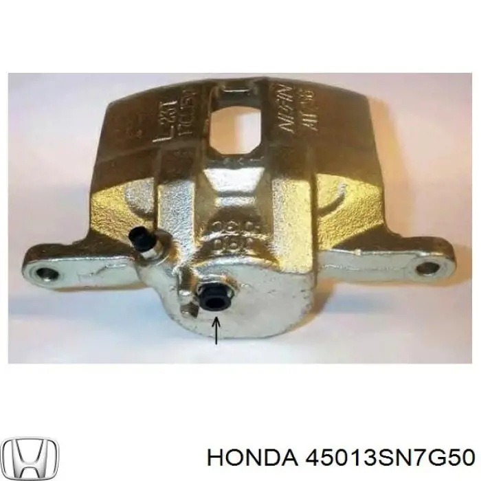 45013-SN7-G50 Honda pinza de freno delantera izquierda