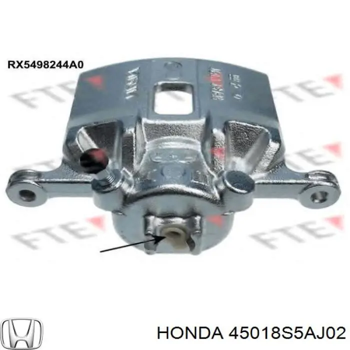 45018S5AJ02 Honda