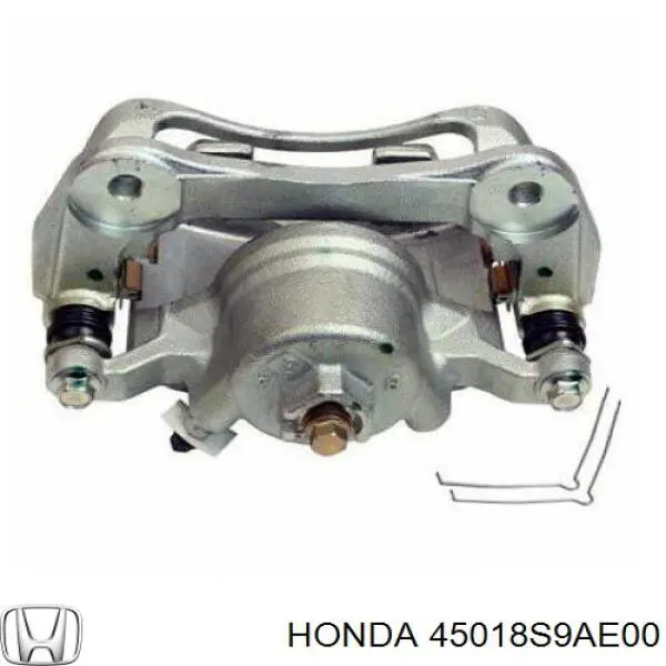 45018S9AE00 Honda pinza de freno delantera derecha