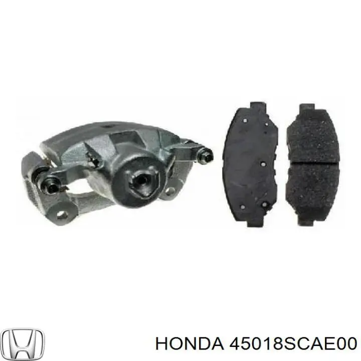 45018SCAE00 Honda pinza de freno delantera derecha