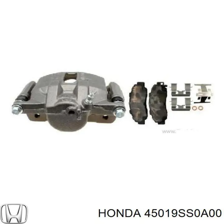 45019SS0A00 Honda pinza de freno delantera izquierda