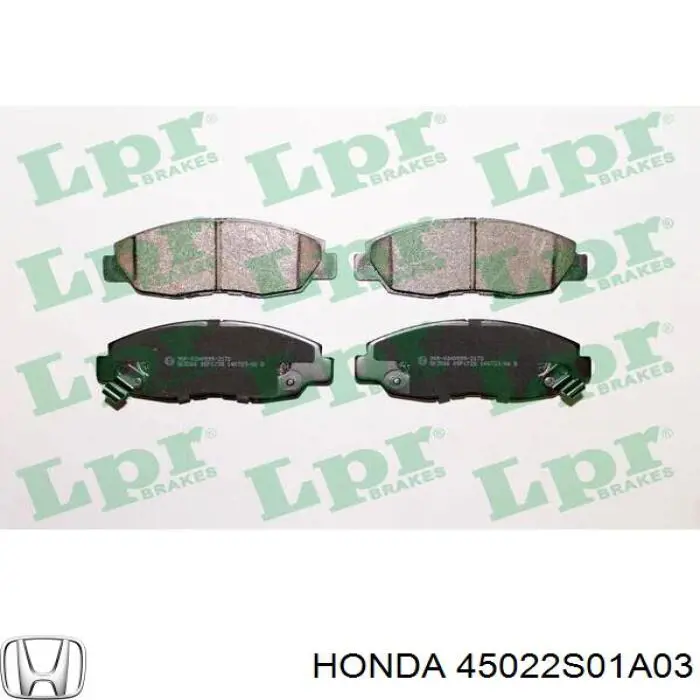 Pastillas de freno delanteras para Honda Civic VIII (FK, FN)