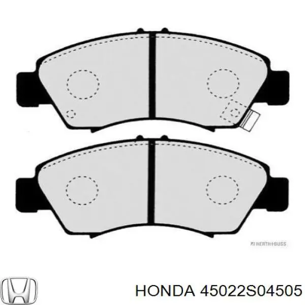 Pastillas de freno delanteras Honda 45022S04505