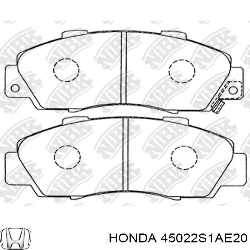 Pastillas de freno delanteras Honda CR-V 1 RD