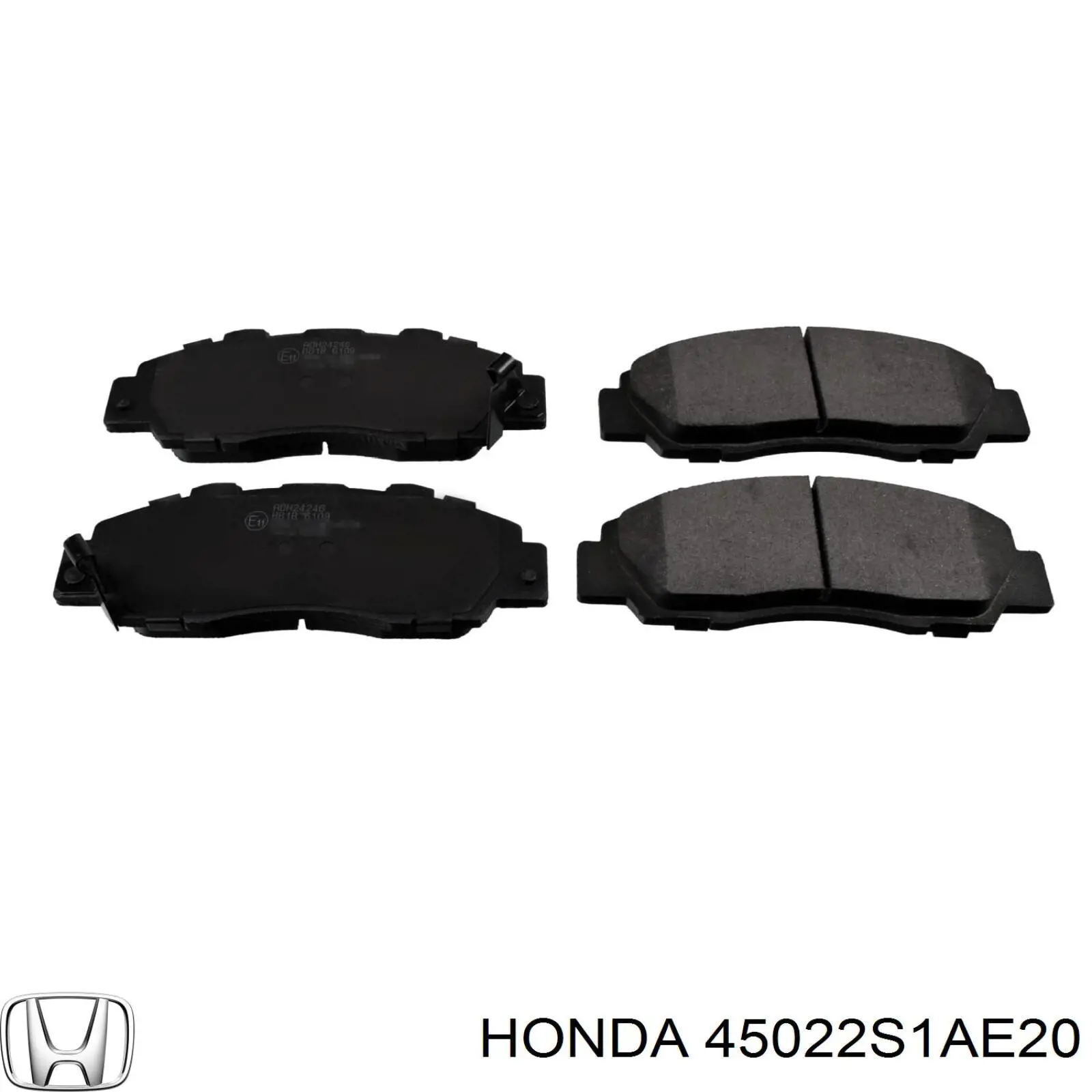 45022S1AE20 Honda pastillas de freno delanteras