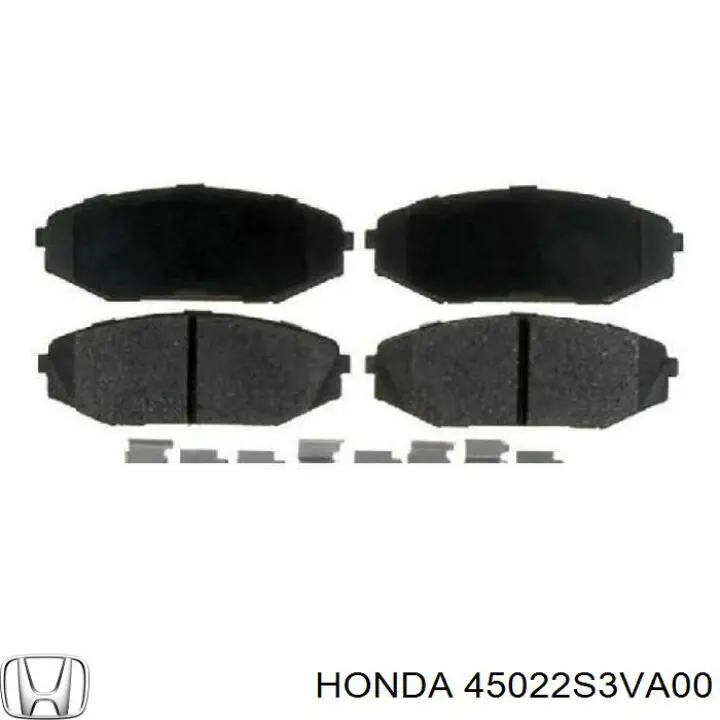 45022S3VA00 Honda pastillas de freno delanteras