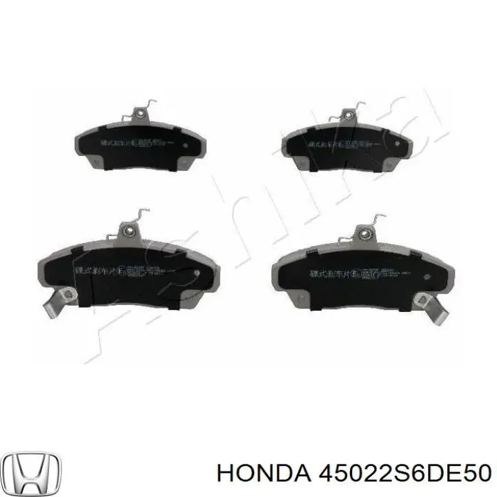 Comprar 45022S6DE50 Honda Pastillas delanteras de freno