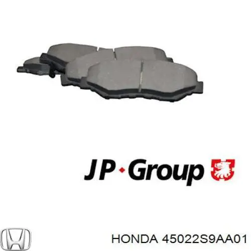 Comprar 45022S9AA01 Honda Pastillas delanteras de freno