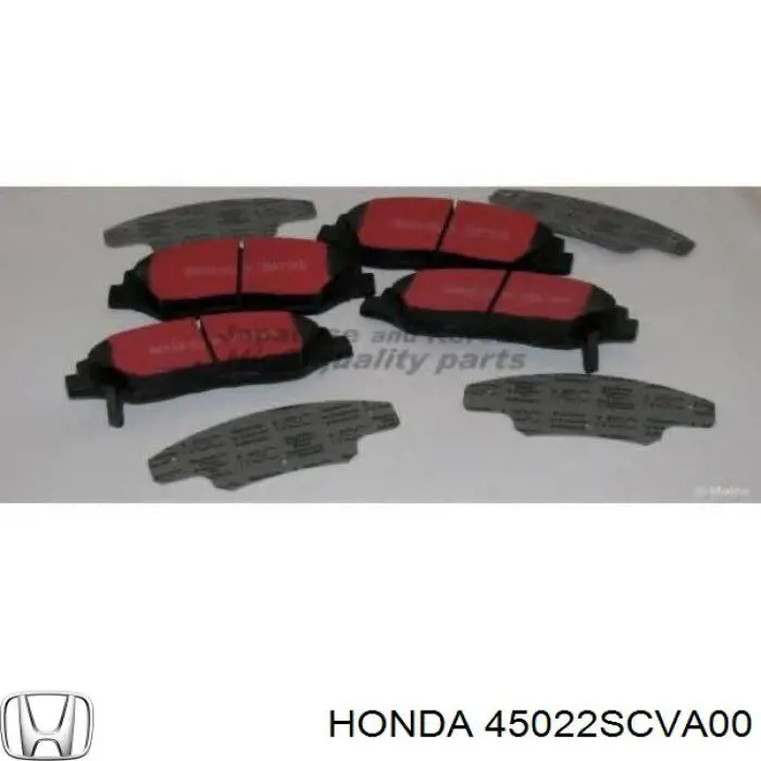 Pastillas freno delanteras Honda 45022SCVA00 precio, desde 31,38 EUR