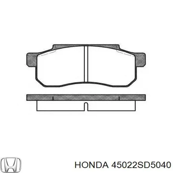 45022SD5040 Honda pastillas de freno delanteras