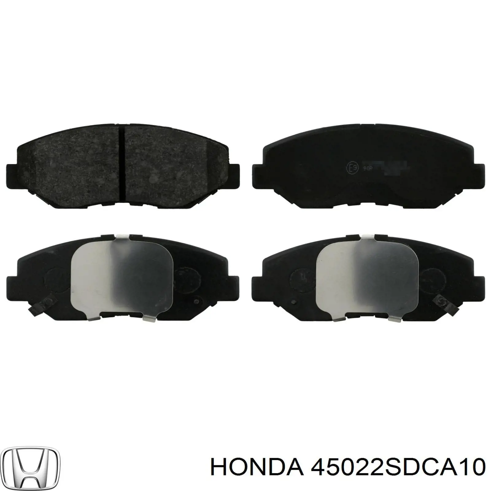 45022SDCA10 Honda pastillas de freno delanteras
