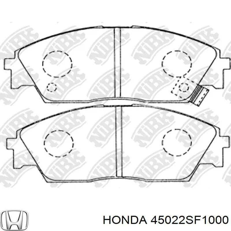 45022-SF1-000 Honda pastillas de freno delanteras