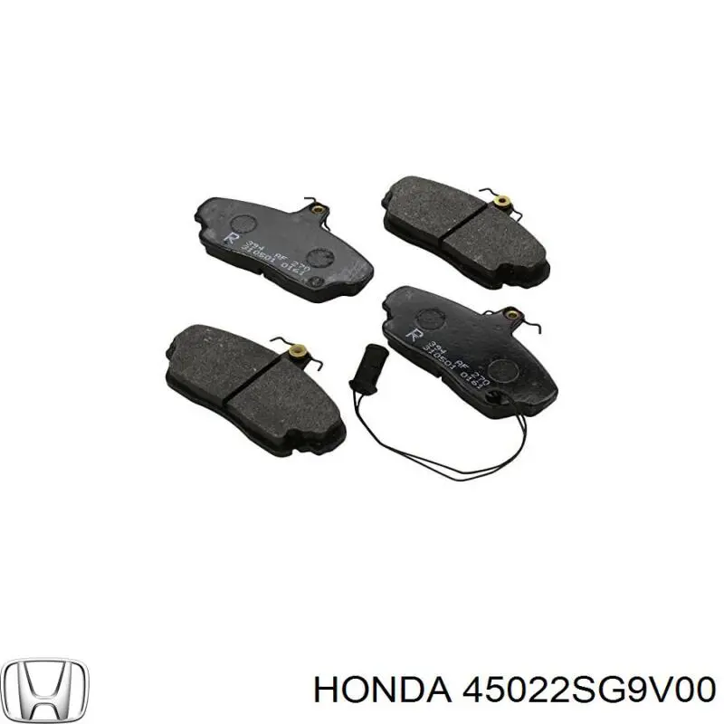 45022SG9V00 Honda pastillas de freno delanteras