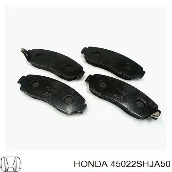 Pastillas de freno delanteras Honda 45022SHJA50