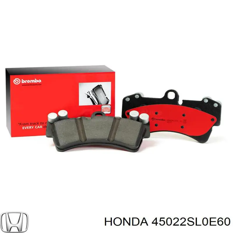 Pastillas de freno delanteras Honda CR-V 1 RD