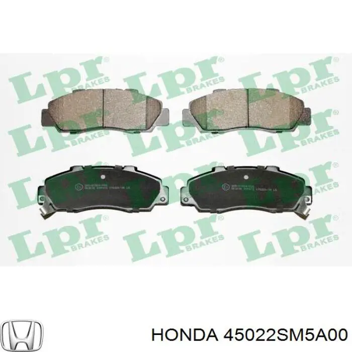 45022SM5A00 Honda pastillas de freno delanteras