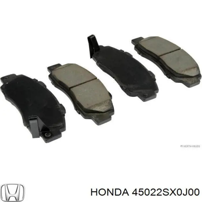 Pastillas de freno delanteras Honda CR-V 1 RD