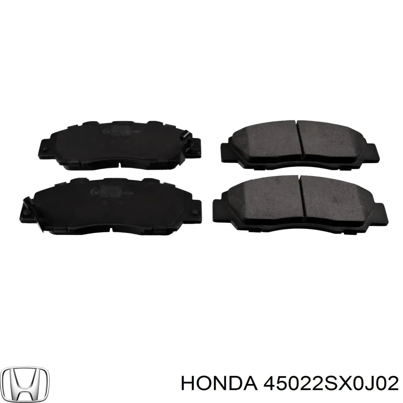 45022SX0J02 Honda pastillas de freno delanteras