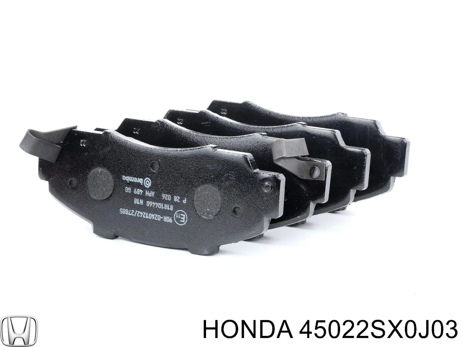 45022SX0J03 Honda pastillas de freno delanteras