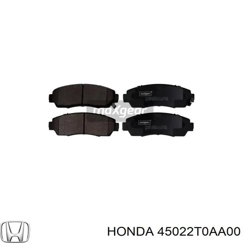 Pastillas de freno 45022T0AA00 Honda