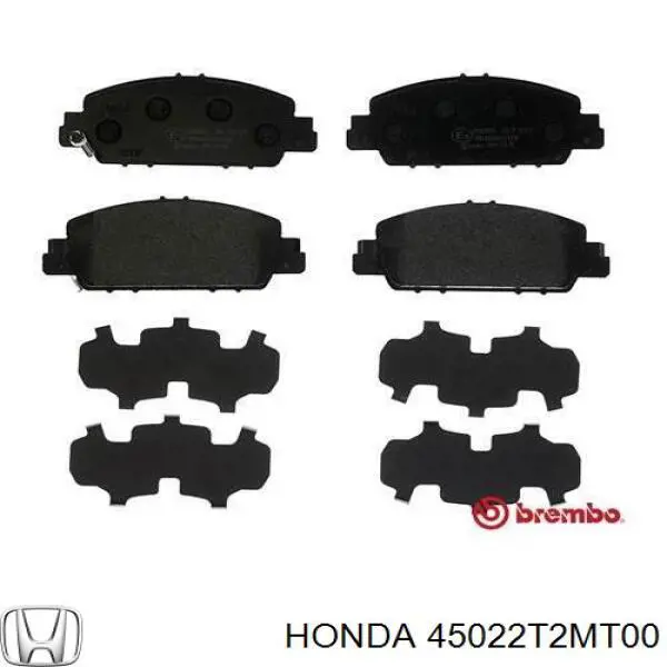 Pastillas freno delanteras Honda 45022T2MT00 precio, desde 29,55 EUR