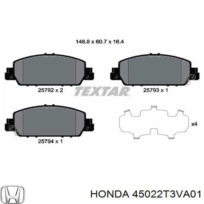 45022T3VA01 Honda