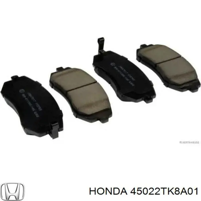 Comprar 45022TK8A01 Honda Pastillas delanteras de freno