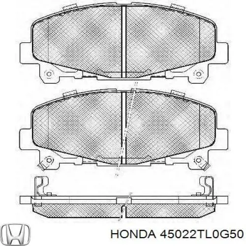 Pastillas freno delanteras Honda 45022TL0G50 precio, desde 36,33 EUR