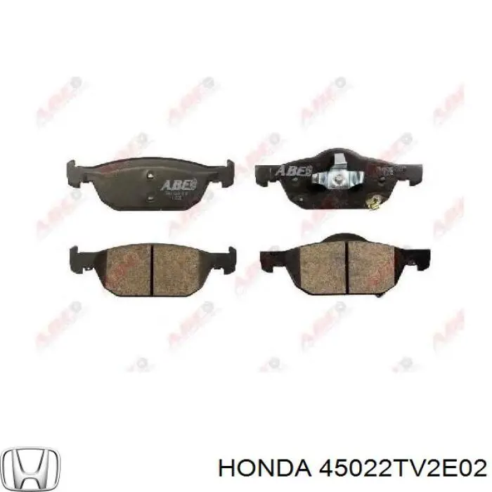 45022TV2E02 Honda Pastillas delanteras