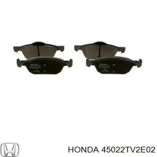 Pastillas freno delanteras Honda 45022TV2E02 precio, desde 33,50 EUR