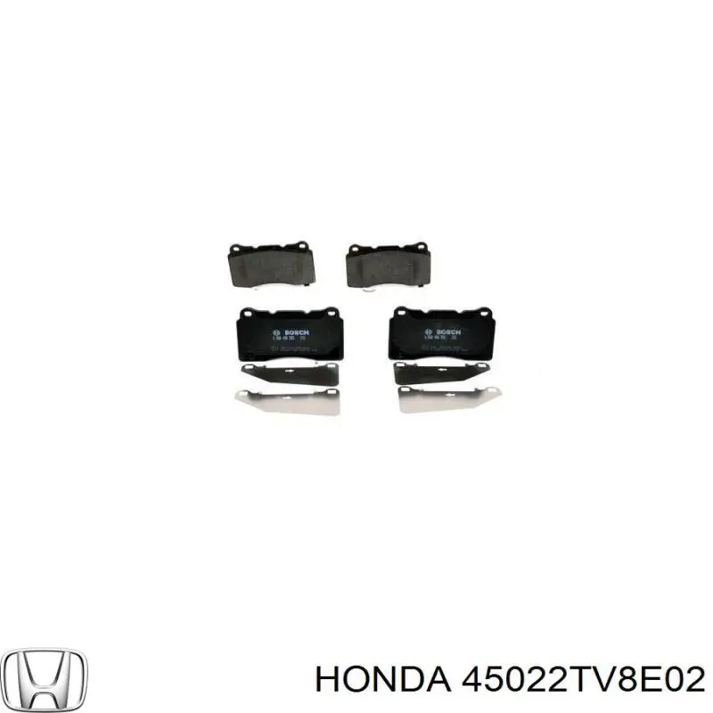 45022TV8E02 Honda Pastillas delanteras