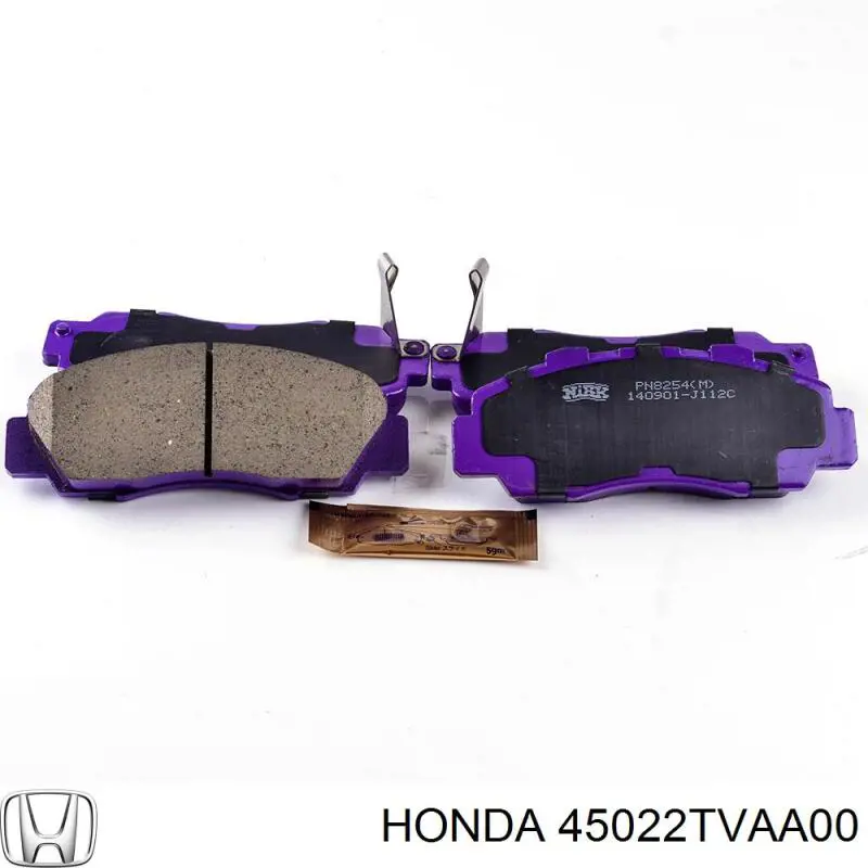 45022TVAA00 Honda Pastillas delanteras