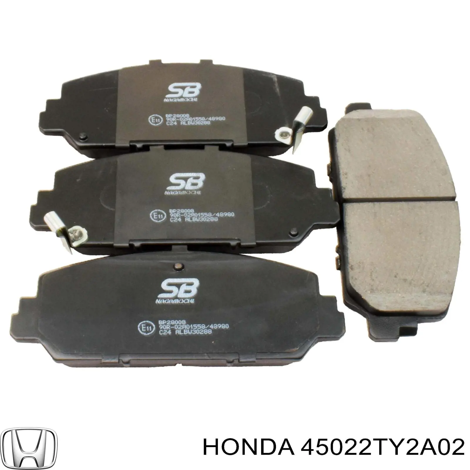 45022TY2A02 Honda pastillas de freno delanteras