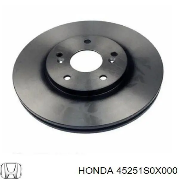 45251-S0X-000 Honda freno de disco delantero