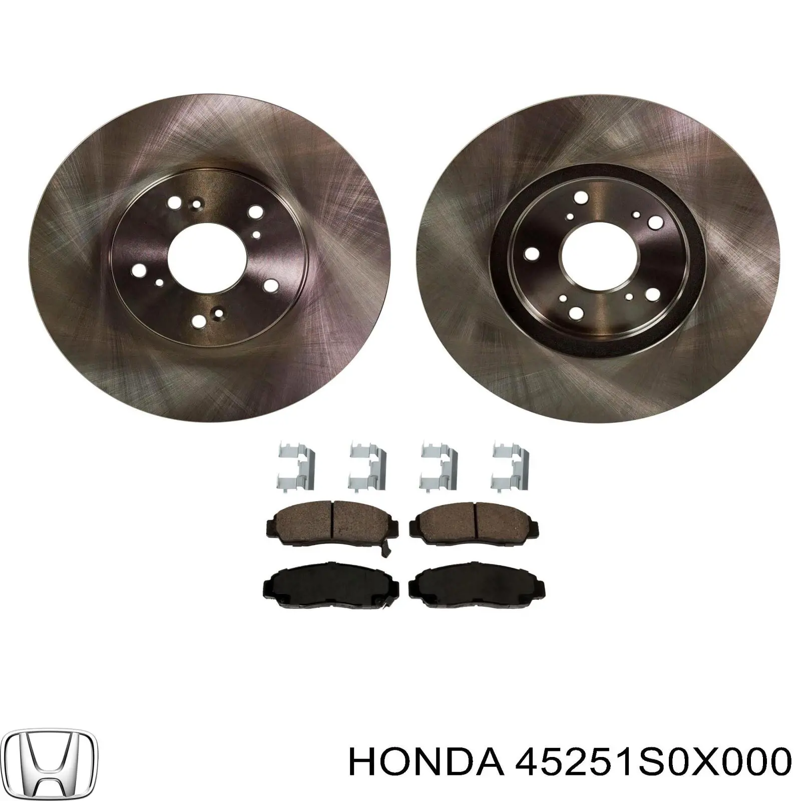 Disco de freno 45251S0X000 Honda