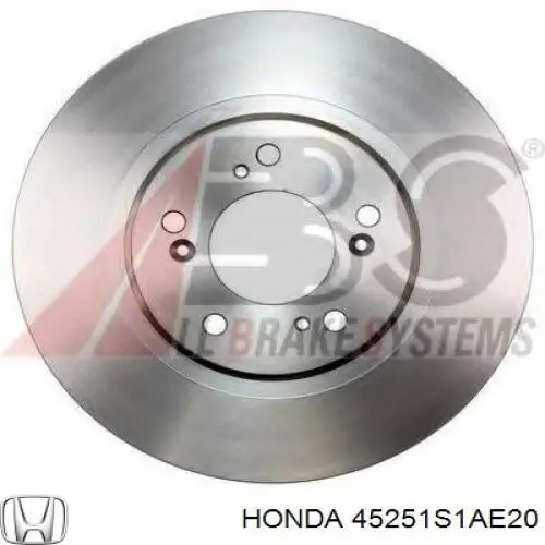 45251S1AE20 Honda freno de disco delantero