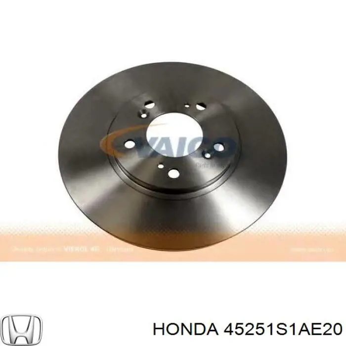 Disco de freno delantero Honda 45251S1AE20
