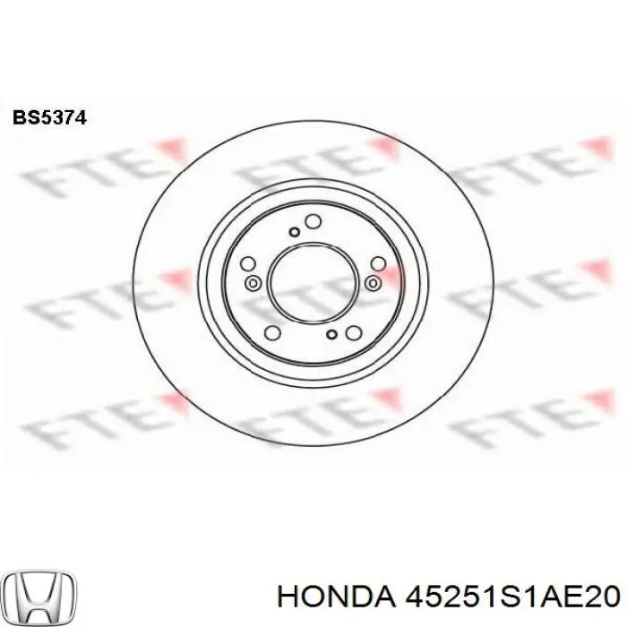 45251S1AE20 Honda Discos