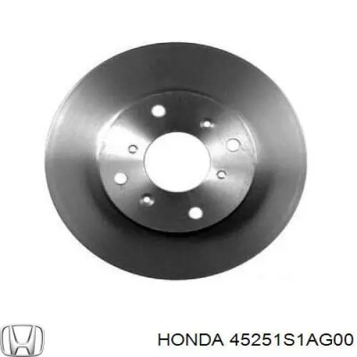 Disco de freno delantero Honda 45251S1AG00