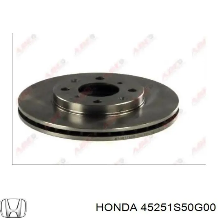 Disco de freno delantero para Honda Jazz (GD, GE)