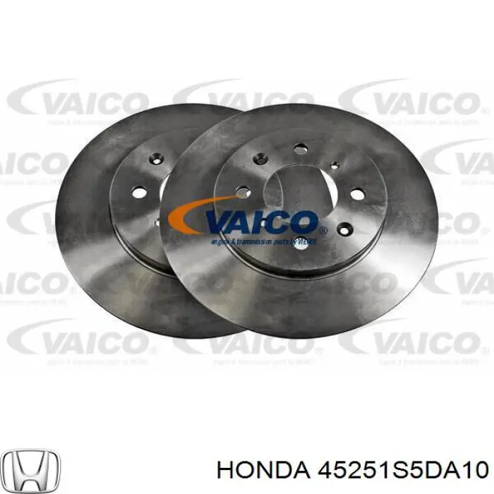 Freno de disco delantero Honda Civic 5 EG, EH