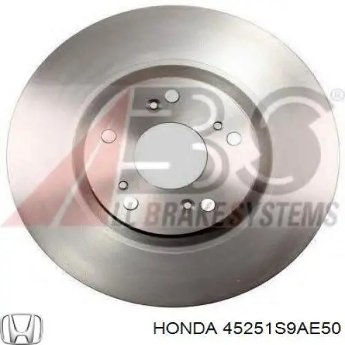 45251S9AE50 Honda disco de freno delantero