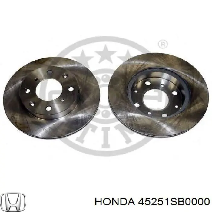 45251SB0000 Honda freno de disco delantero