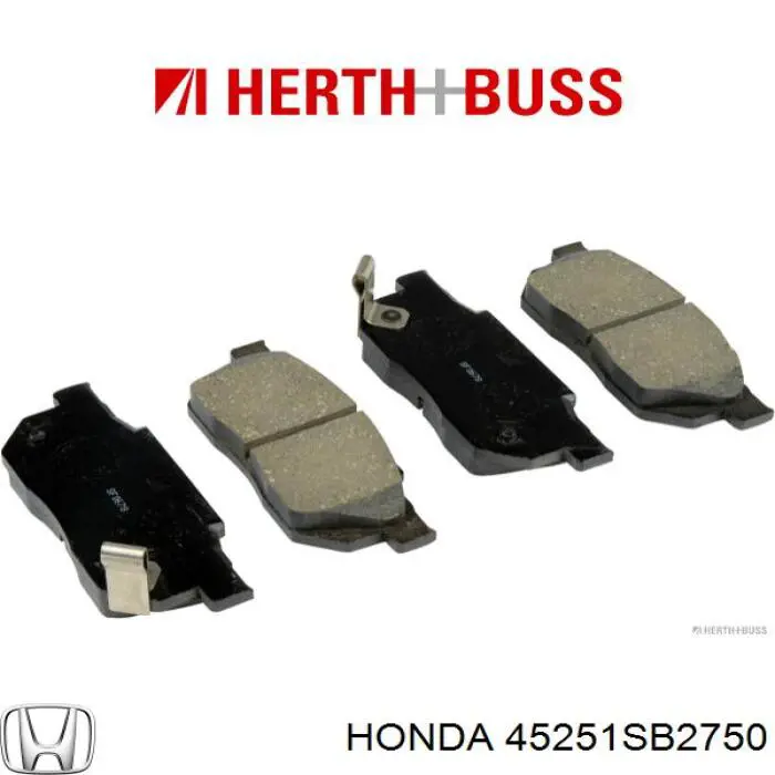 45251SB2750 Honda disco de freno delantero