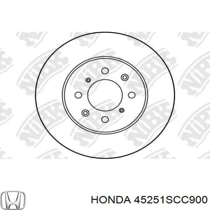 Frenos delanteros Honda 45251SCC900 precio, desde 27,27 EUR