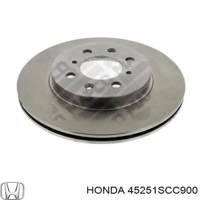 Disco de freno 45251SCC900 Honda