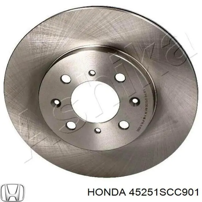 Comprar 45251SCC901 Honda Freno de disco delantero