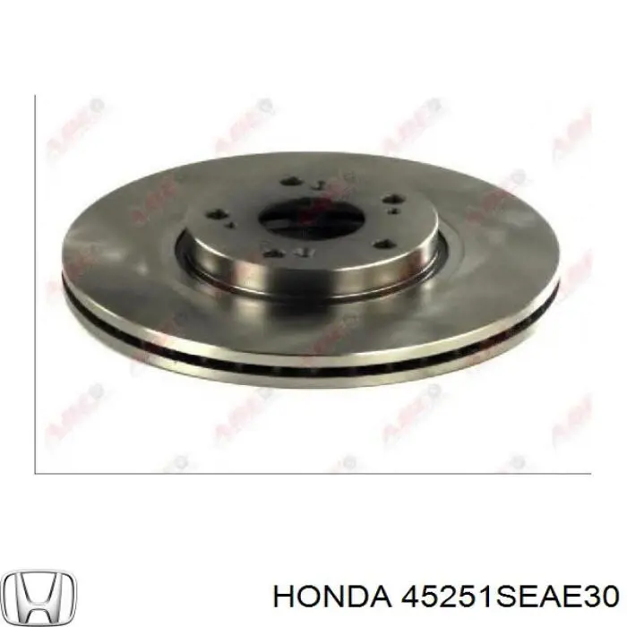 Frenos delanteros Honda 45251SEAE30 precio, desde 42,15 EUR