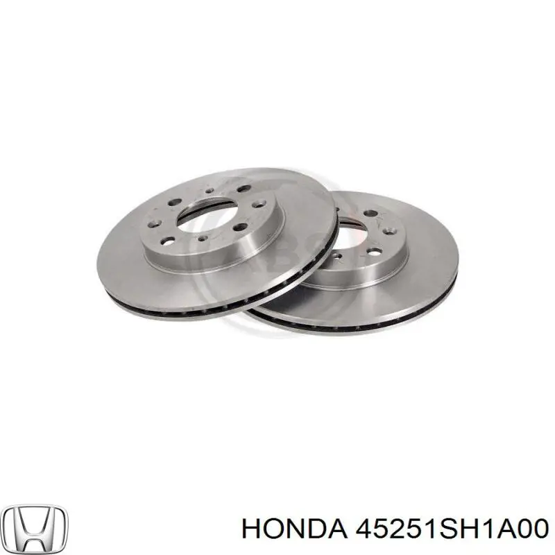 Disco de freno 45251SH1A00 Honda