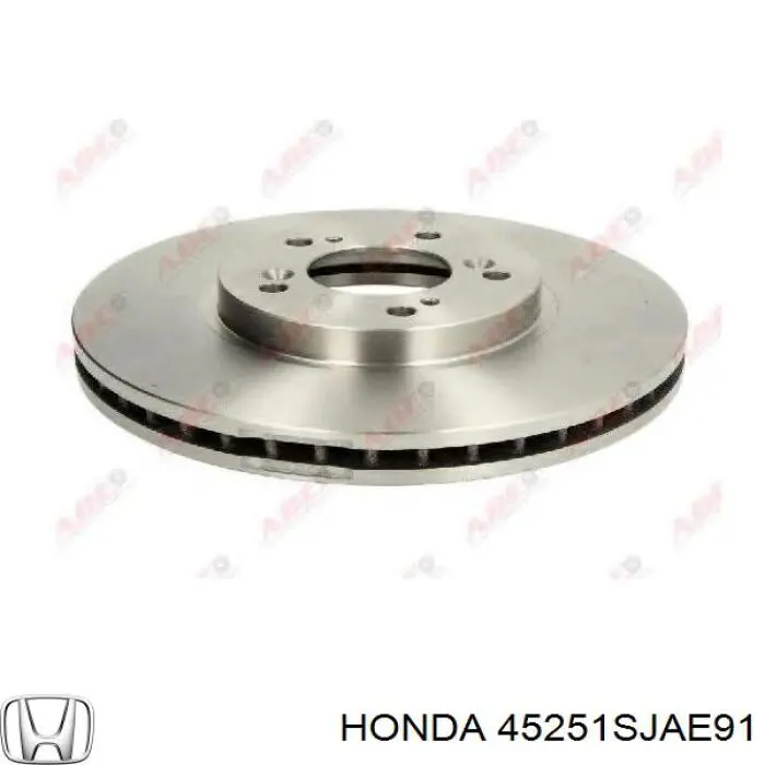 45251SJAE90 Honda freno de disco delantero